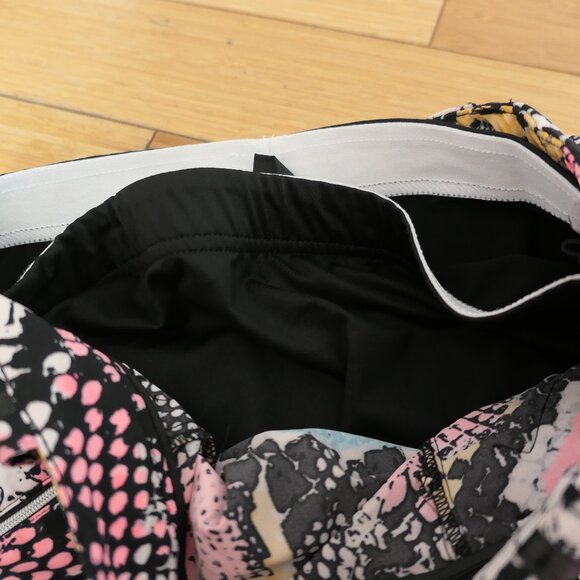 Jamie Sadock Boa Snake Skin Skit Rainbow Animal Print Performance Golf - Picture 7 of 9